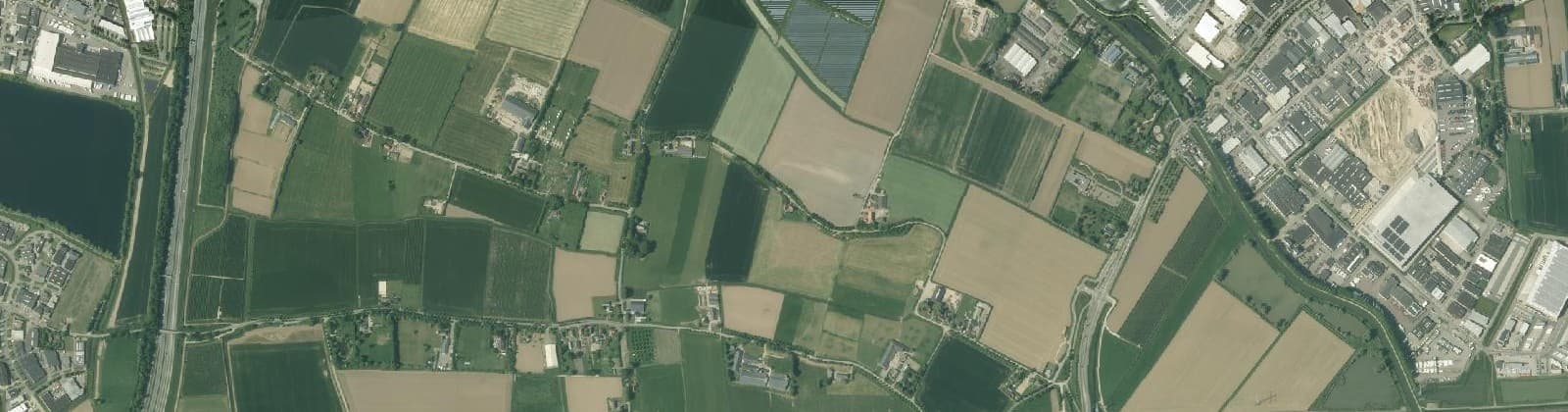 Luchtfoto van Buitengebied Bemmel Noord