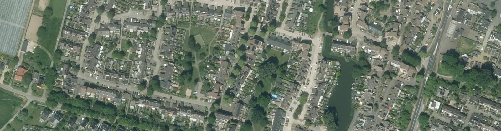 Luchtfoto van Zilverkamp 4e fase