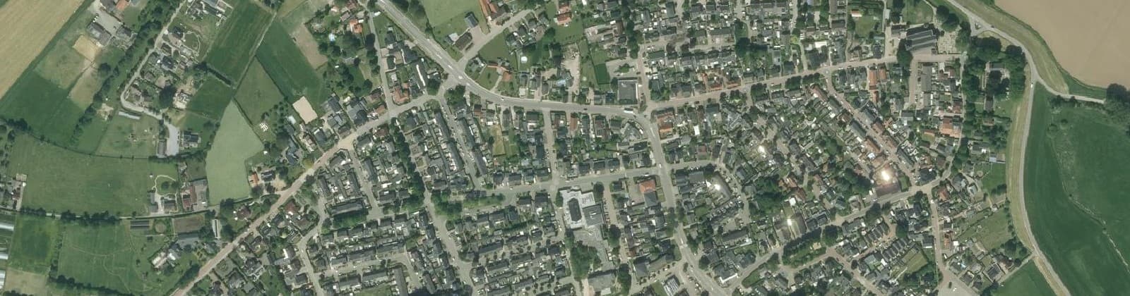 Luchtfoto van Kern Angeren
