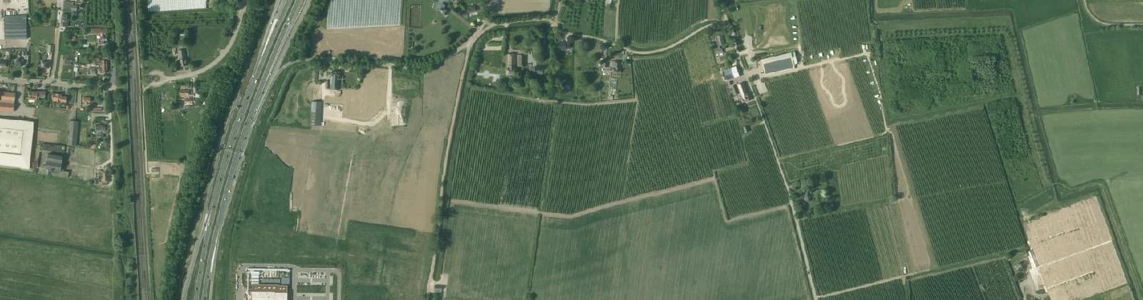 Luchtfoto van Ressen
