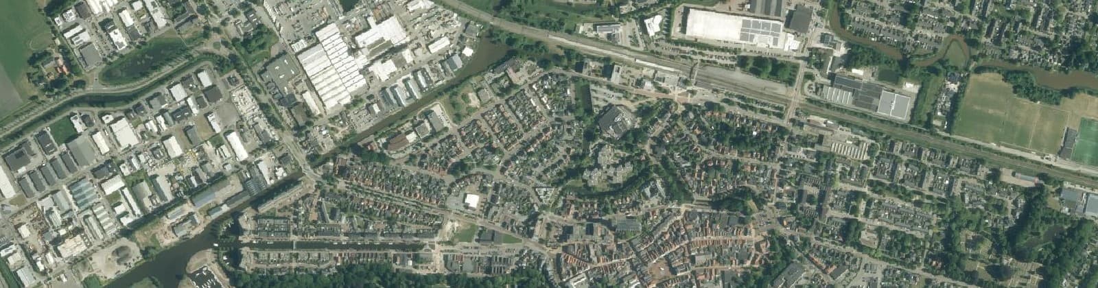 Luchtfoto van Torenlanden