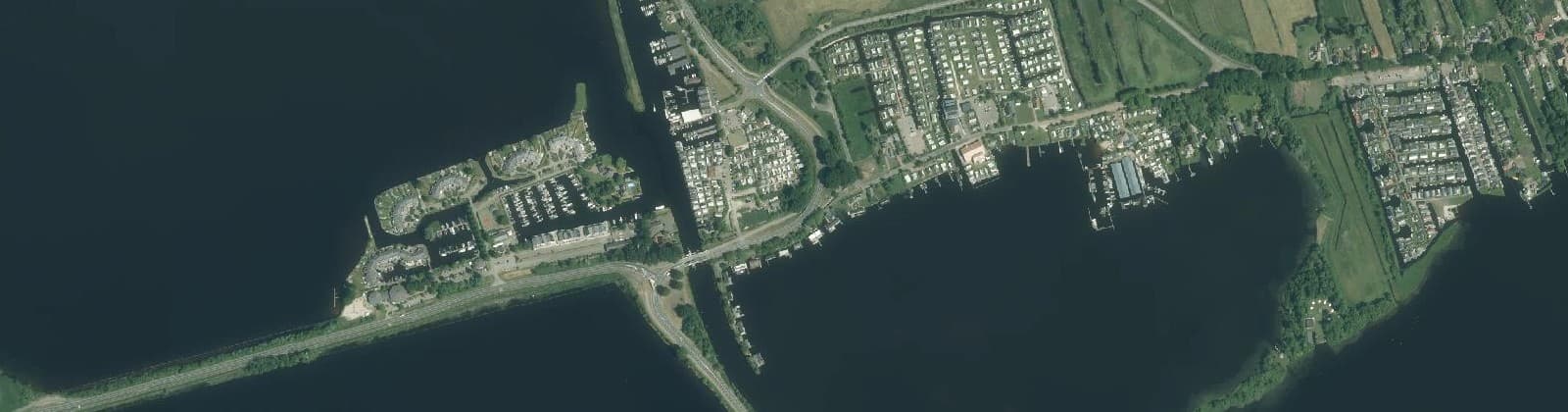 Luchtfoto van Blauwehand