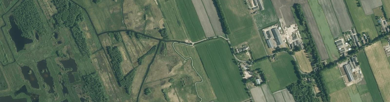 Luchtfoto van Roekebos