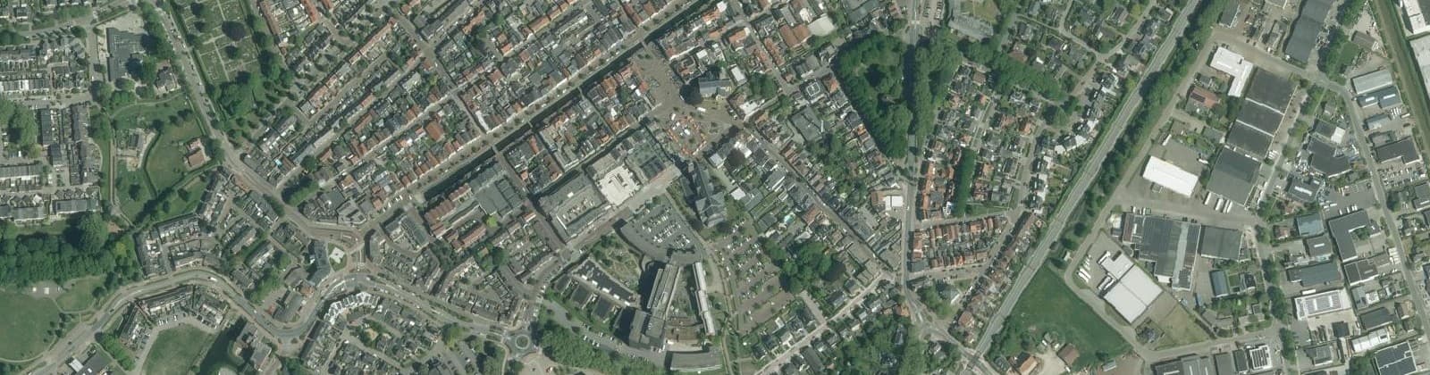Luchtfoto van Centrum