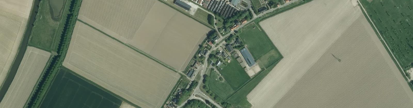Luchtfoto van Kreek