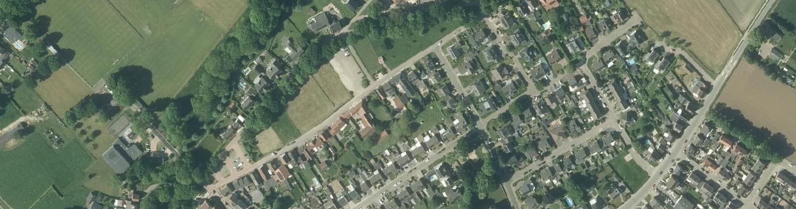 Luchtfoto van Roosteren