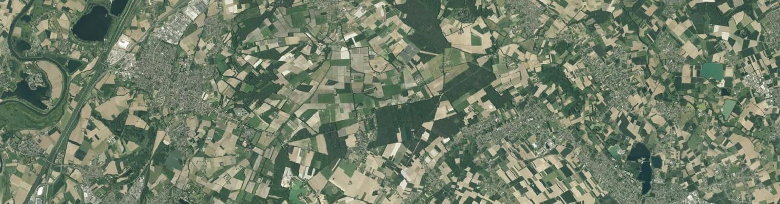 Luchtfoto van Diergaarde