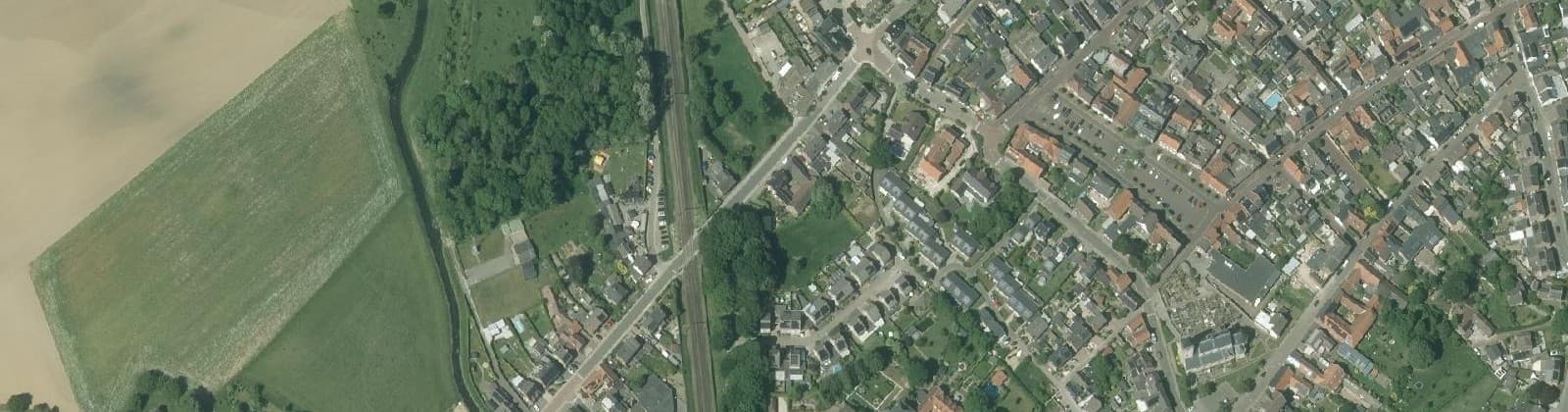 Luchtfoto van Nieuwstadt Centrum