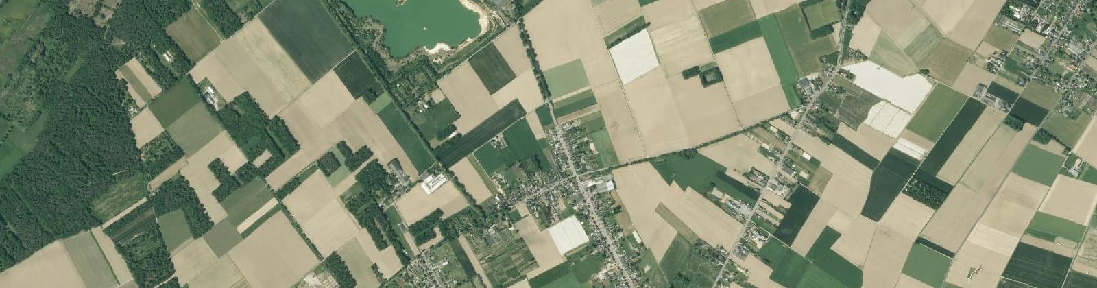 Luchtfoto van Lackerbosch