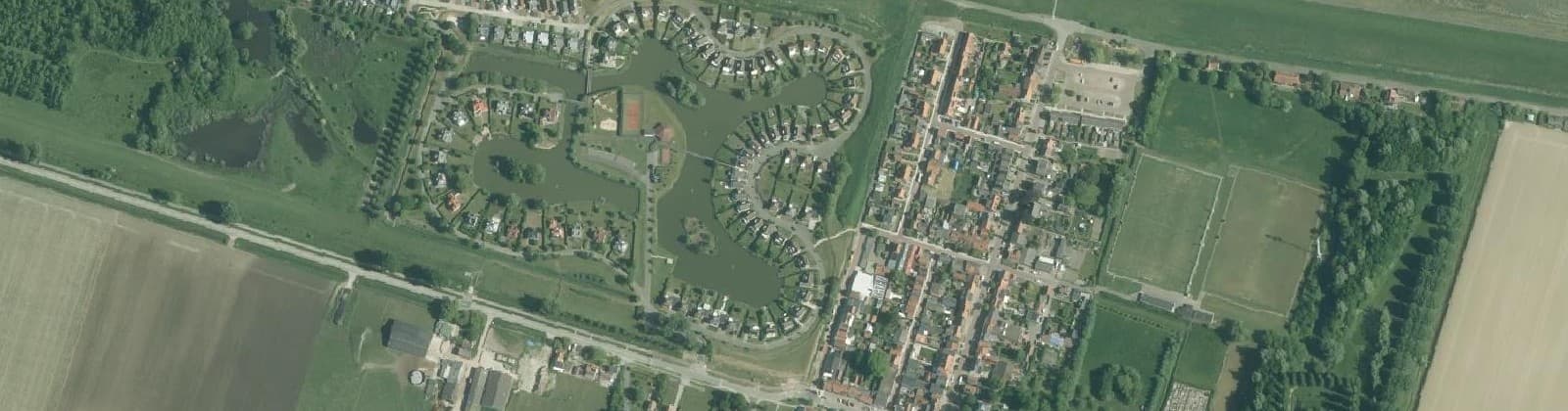 Luchtfoto van Hoofdplaat