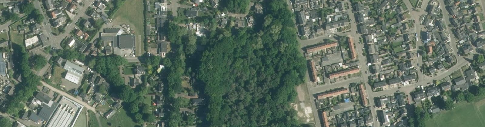 Luchtfoto van Den Berg