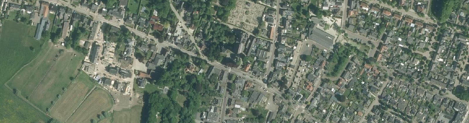 Luchtfoto van Hoofdstraat