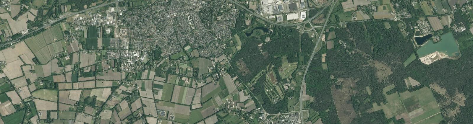 Luchtfoto van Hooge Wijst - De Vorssel