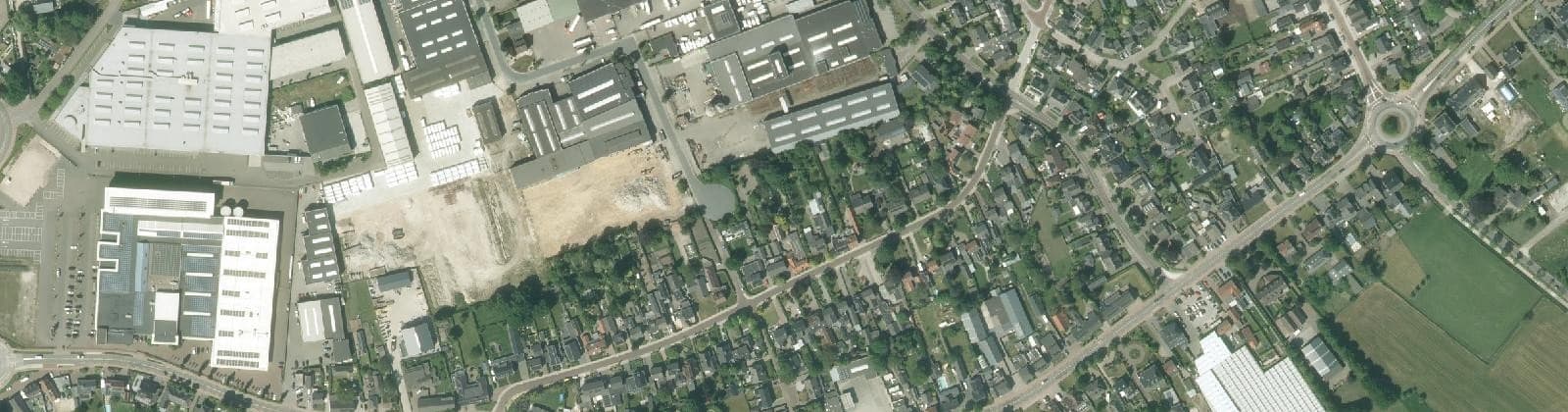 Luchtfoto van Kleine Broekstraat
