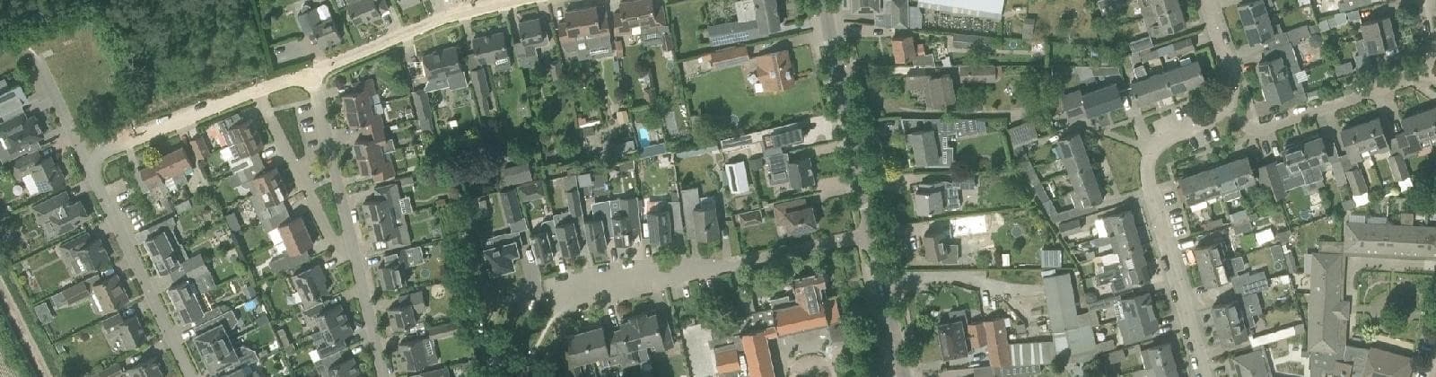 Luchtfoto van De Hasselt e.o.