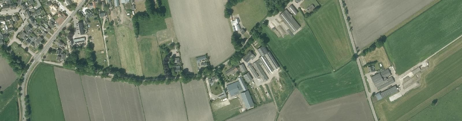 Luchtfoto van Van den Tillaartstraat e.o.