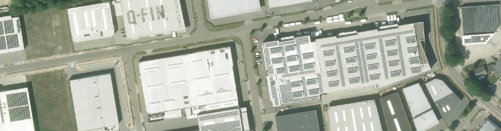 Luchtfoto van Industrieterrein 'Waterlaat'