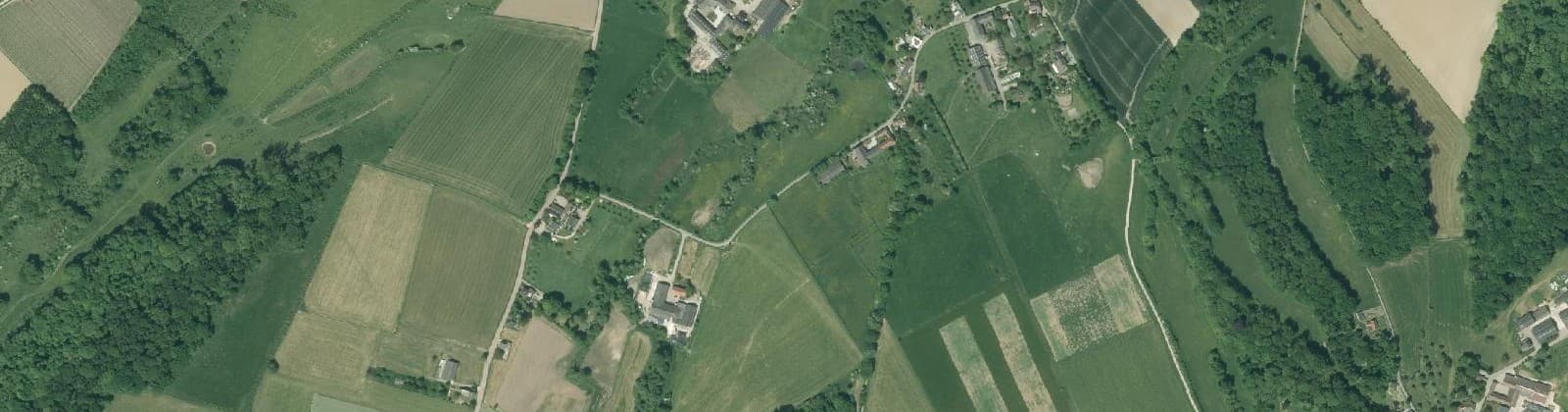 Luchtfoto van Euverem, Pesaken, Billinghuizen en Water