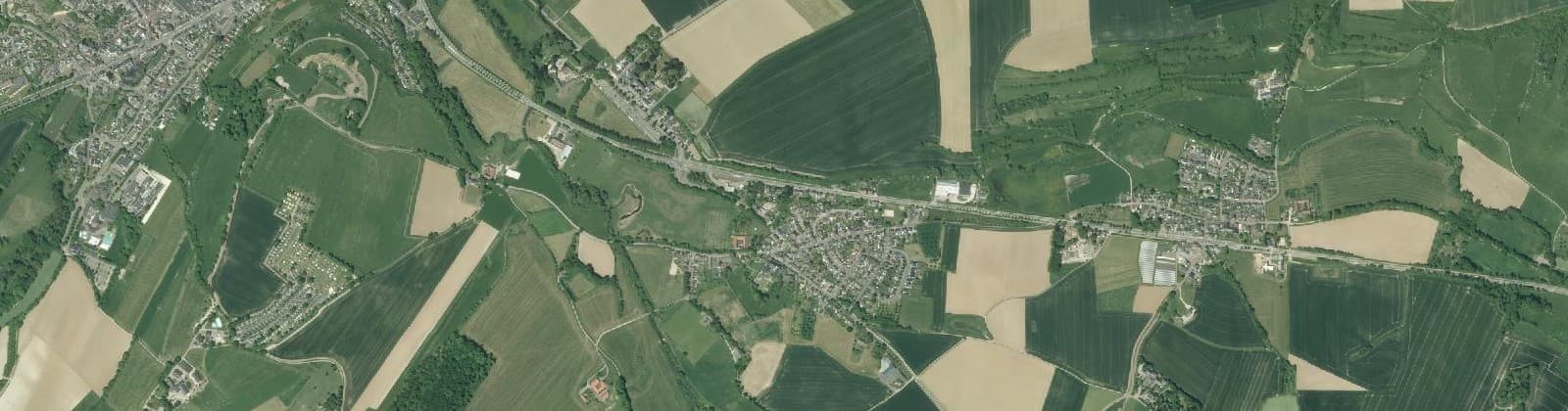 Luchtfoto van Partij-Wittem