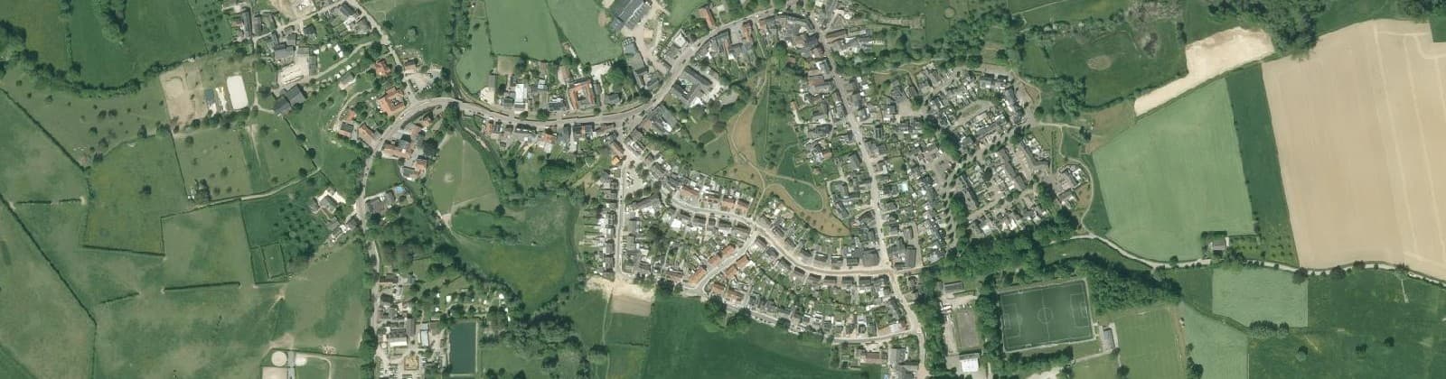 Luchtfoto van Mechelen