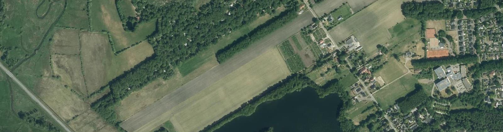 Luchtfoto van Westlaren Noord