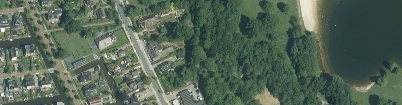 Luchtfoto van Eelderwolde
