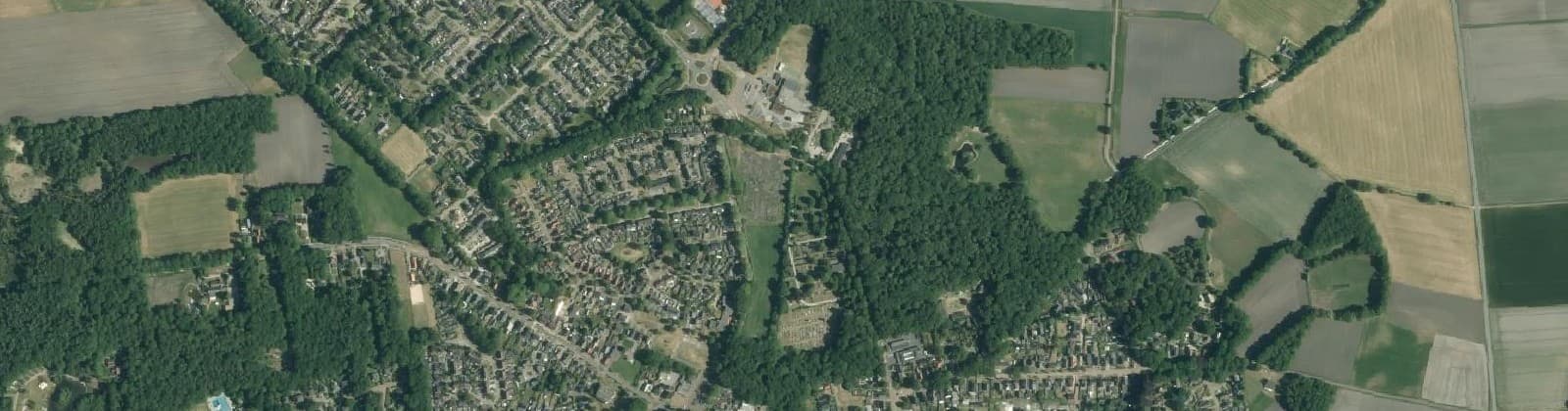 Luchtfoto van Westerbork
