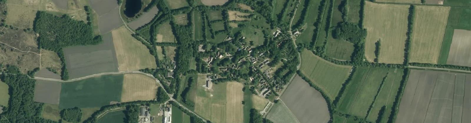 Luchtfoto van Orvelte