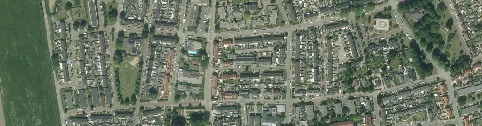 Luchtfoto van de Kist