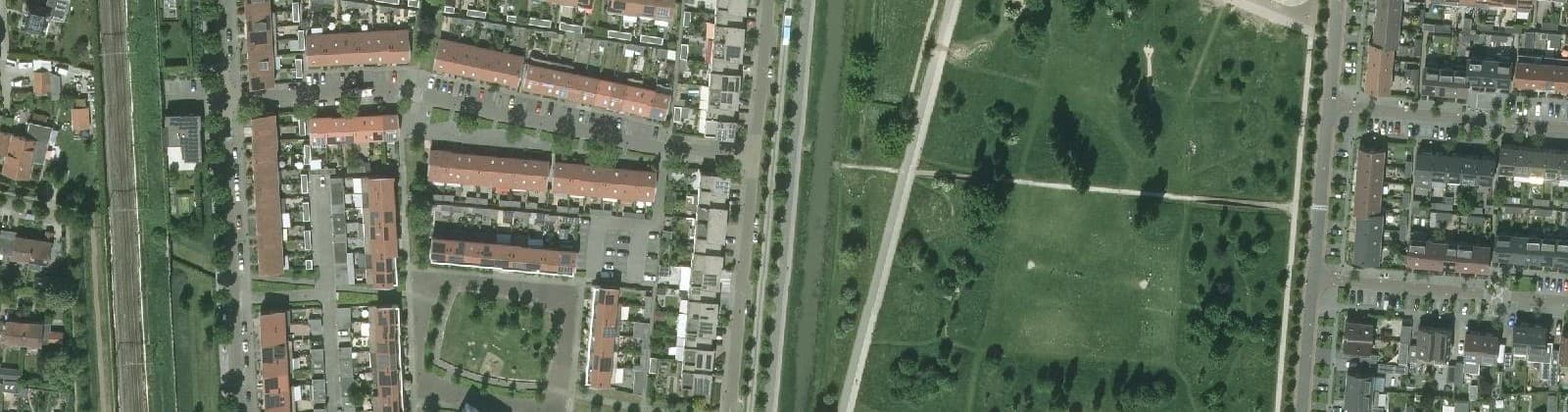 Luchtfoto van Westeraam, Centrale zone