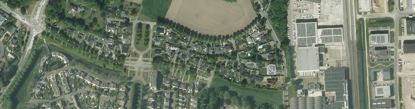 Luchtfoto van Omgeving Oude Bemmelseweg