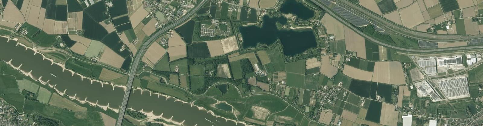 Luchtfoto van Loenen