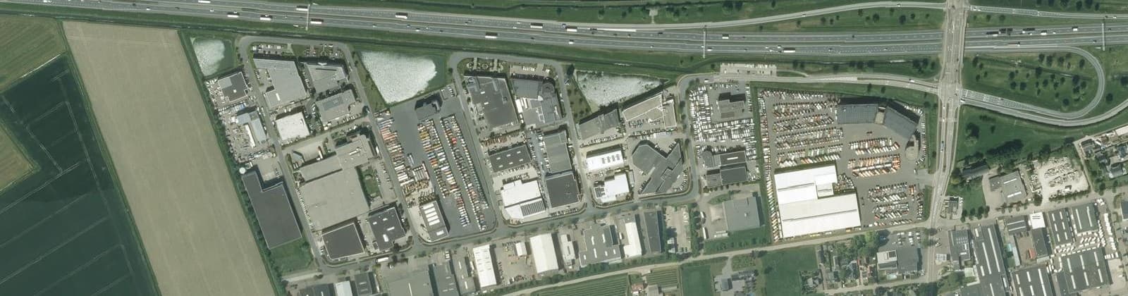 Luchtfoto van De Schalm