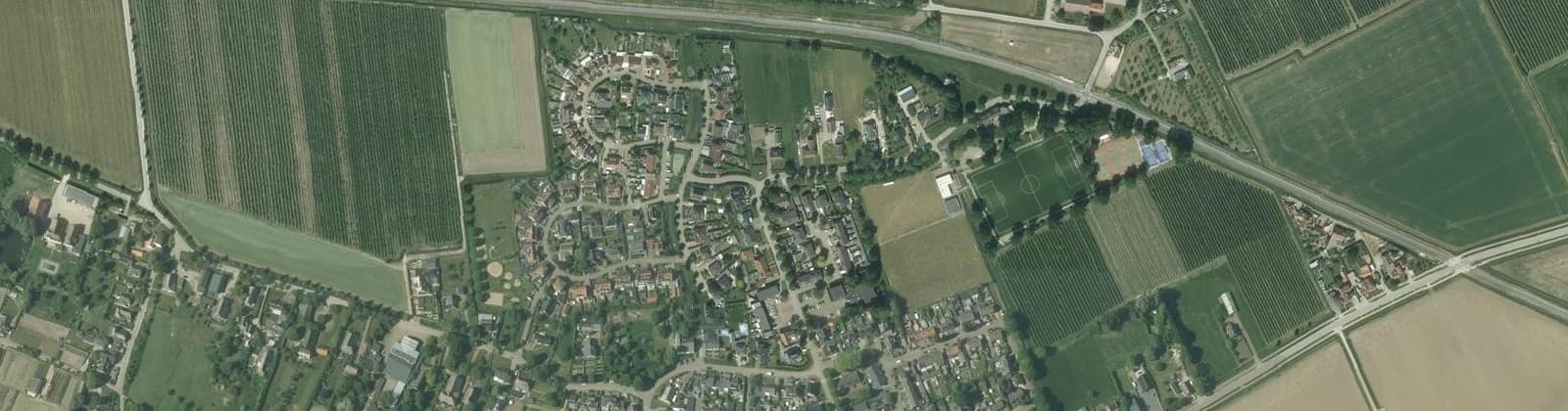 Luchtfoto van De Weem