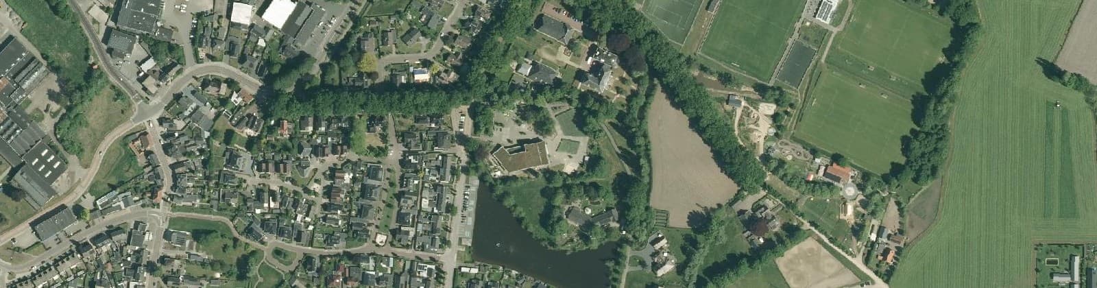 Luchtfoto van Heeckeren
