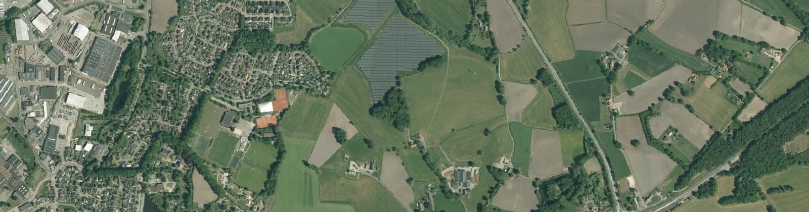 Luchtfoto van Kerspel