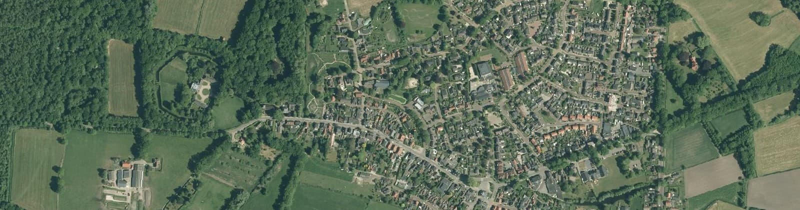 Luchtfoto van Diepenheim-Noord