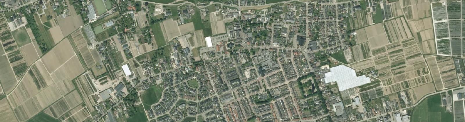 Luchtfoto van Opheusden