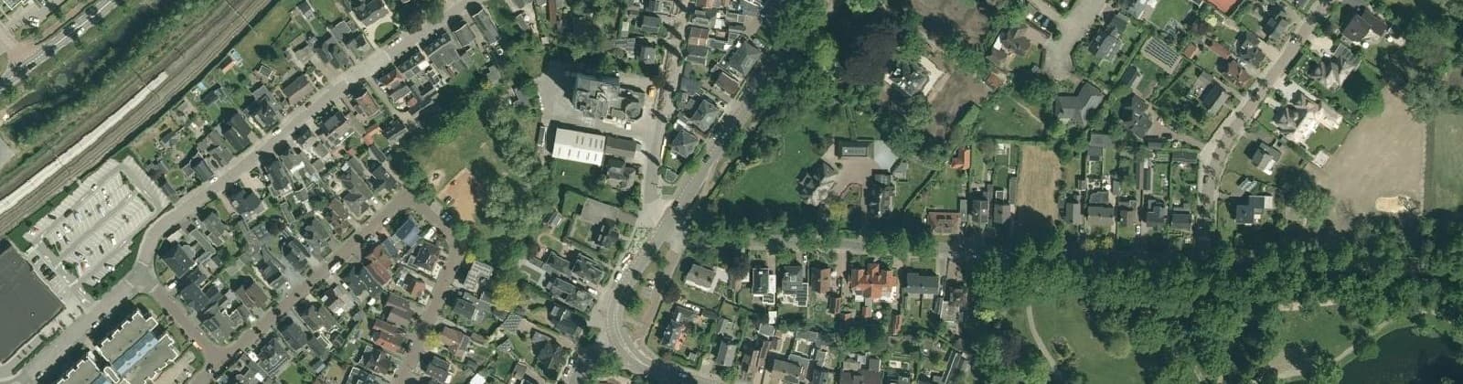 Luchtfoto van Kern rand Noord