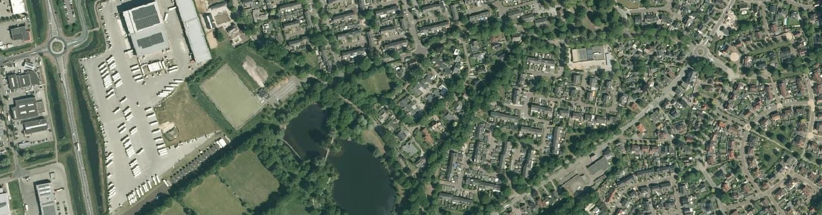 Luchtfoto van Holten-De Haar