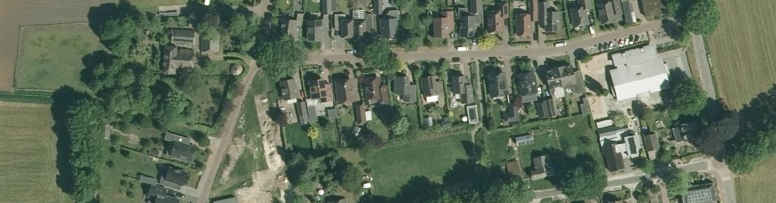 Luchtfoto van Dijkerhoek kern