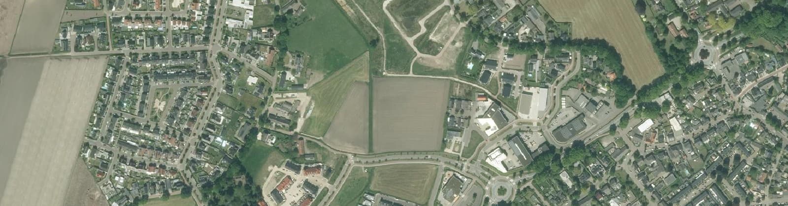 Luchtfoto van Luchen