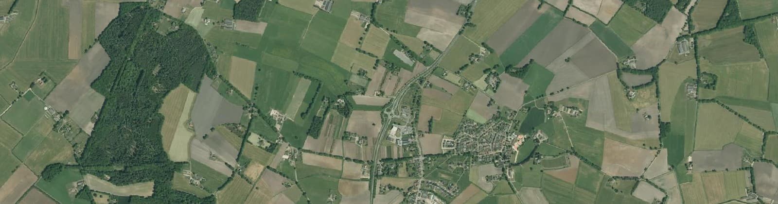 Luchtfoto van Buitengebied Wesepe