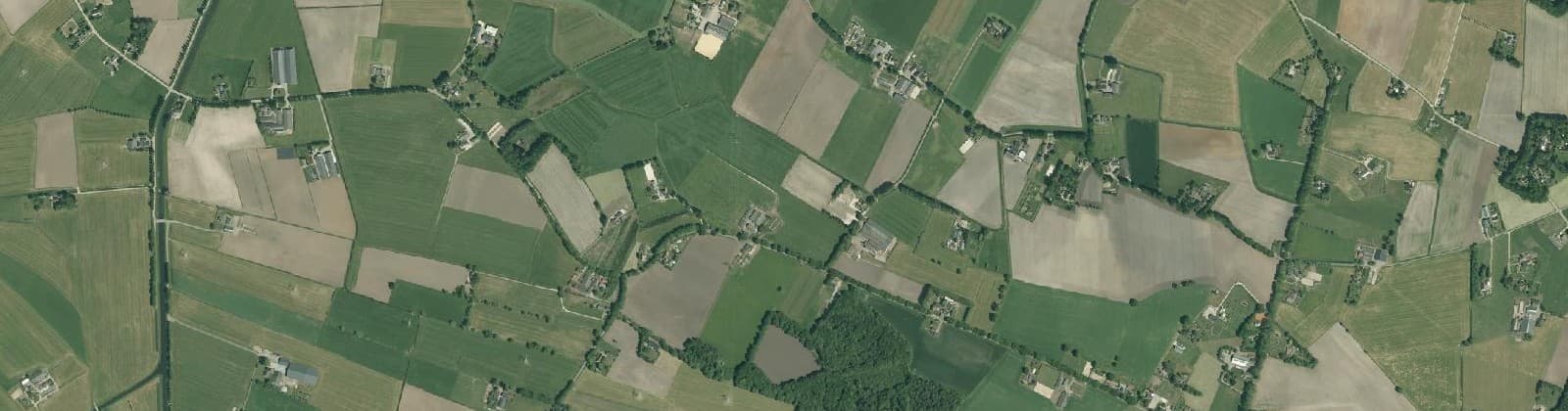 Luchtfoto van Middel