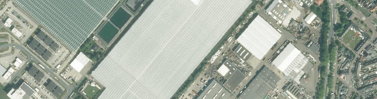 Luchtfoto van Bedrijventerrein Honsel