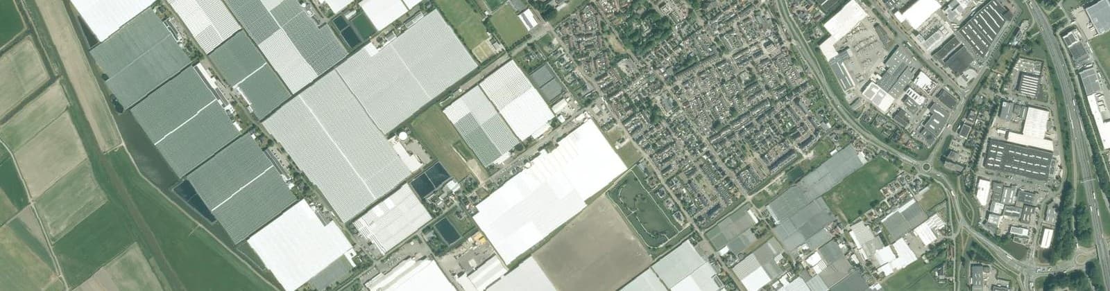 Luchtfoto van Buitengebied Maasdijk