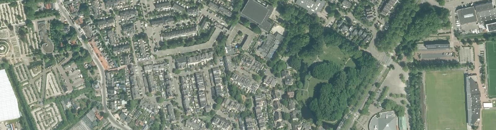 Luchtfoto van Edelstenenwijk