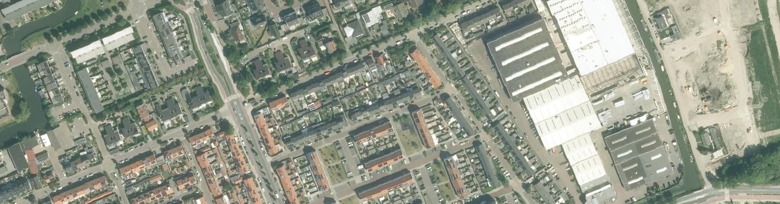 Luchtfoto van Dorp oost