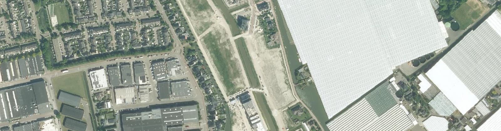 Luchtfoto van Het Nieuwe water