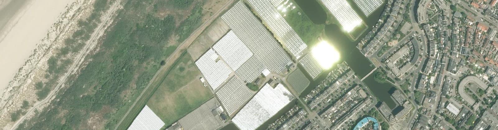 Luchtfoto van Grote Geest en Molenwijk